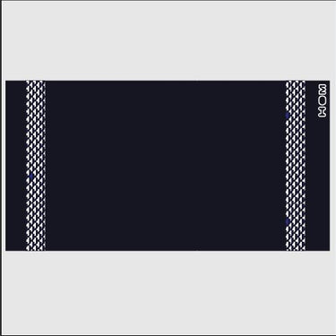Capitaine Towel | Navy 400493-00ra